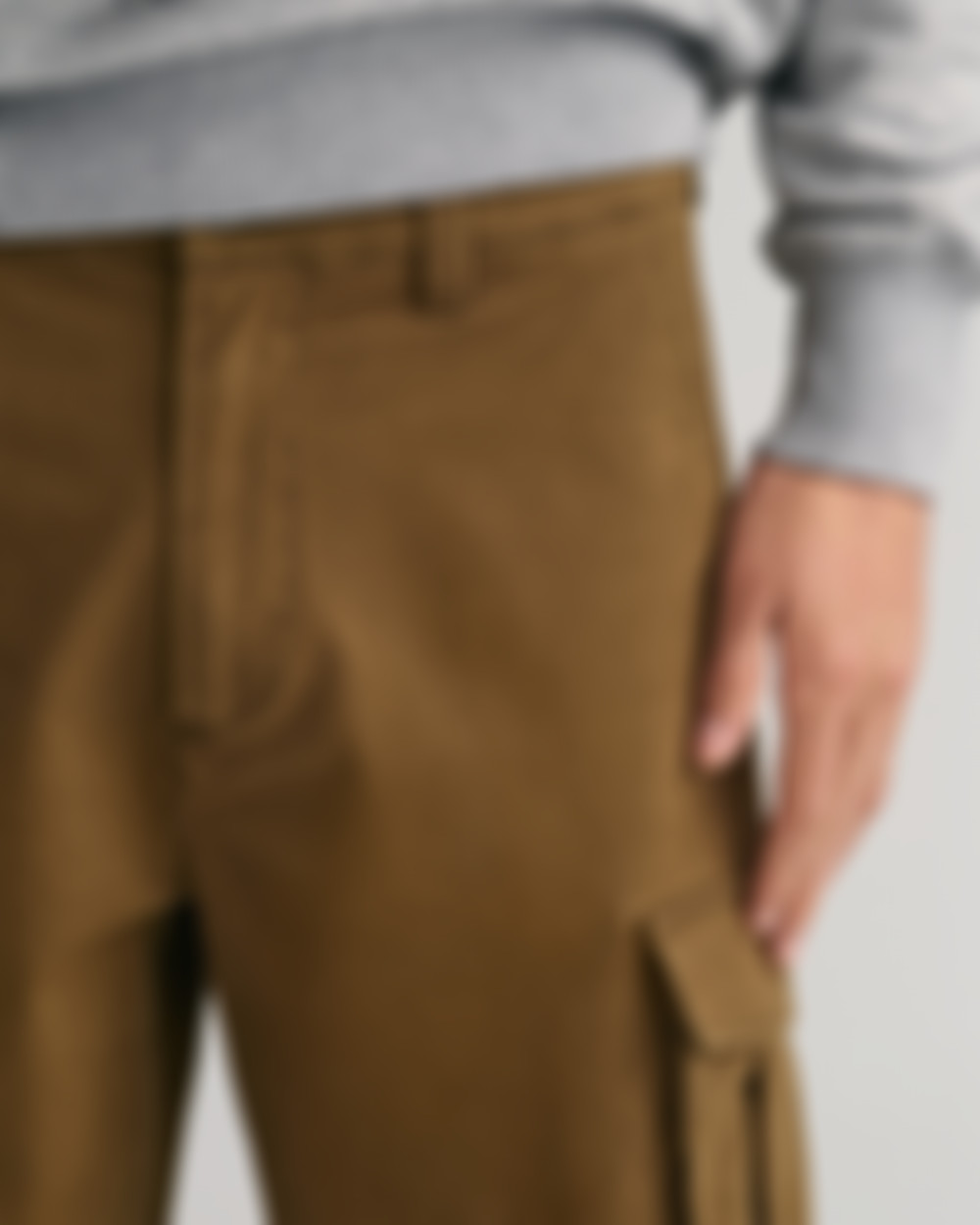 Twill Cargo Pants 