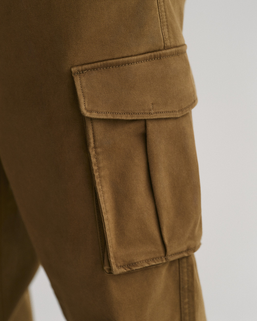 Twill Cargo Pants 