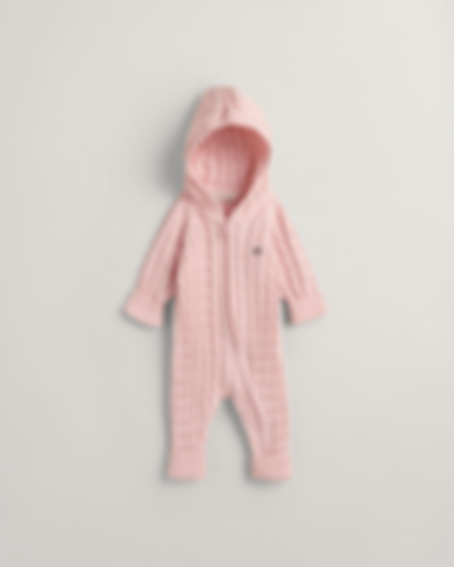 Baby Shield Cotton Cable Knit One-Piece
