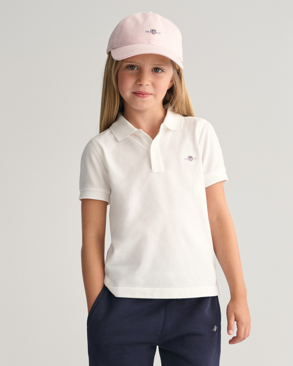 Kids Shield Piqué Polo Shirt