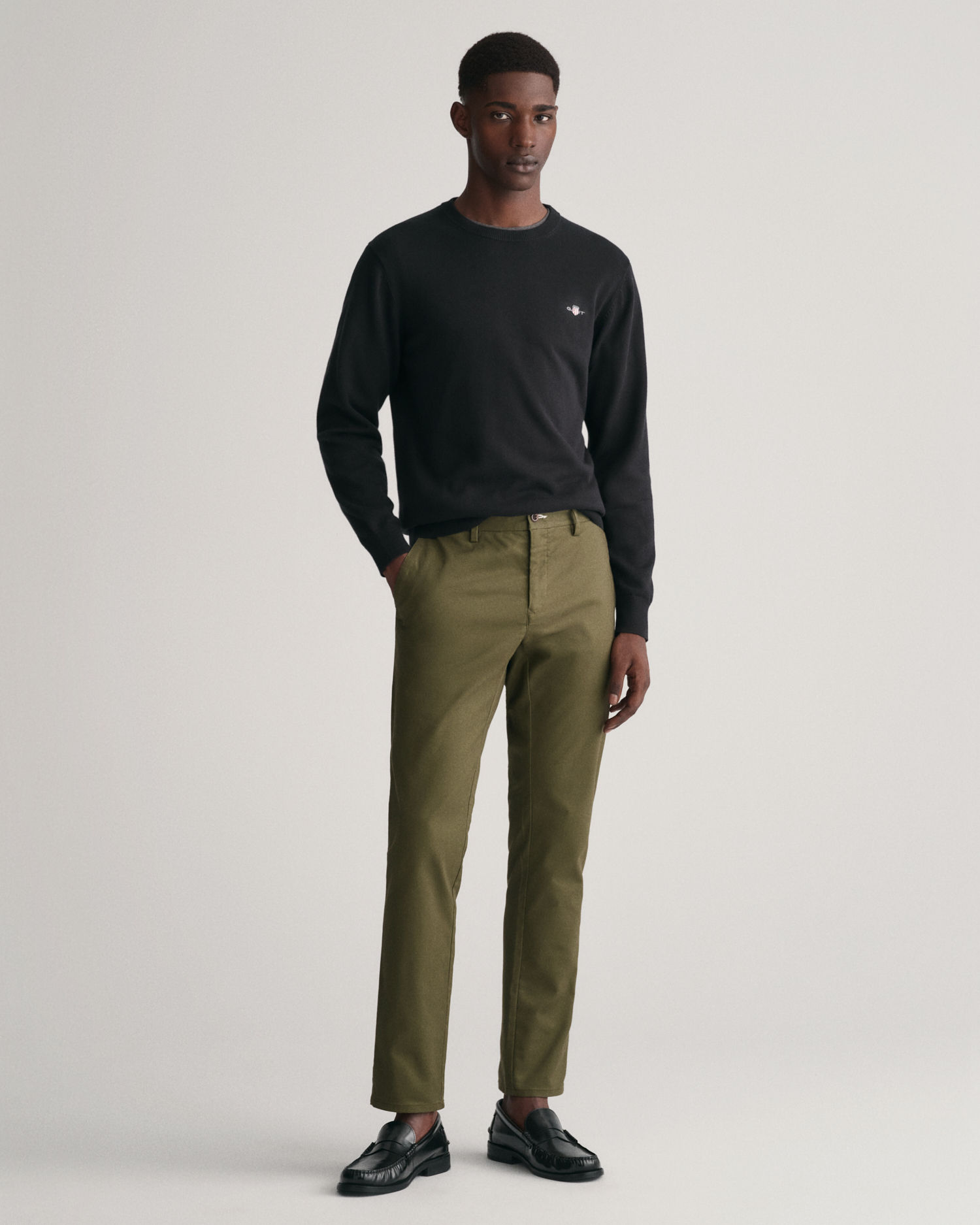 Slim fit chinos med Tech Prep™