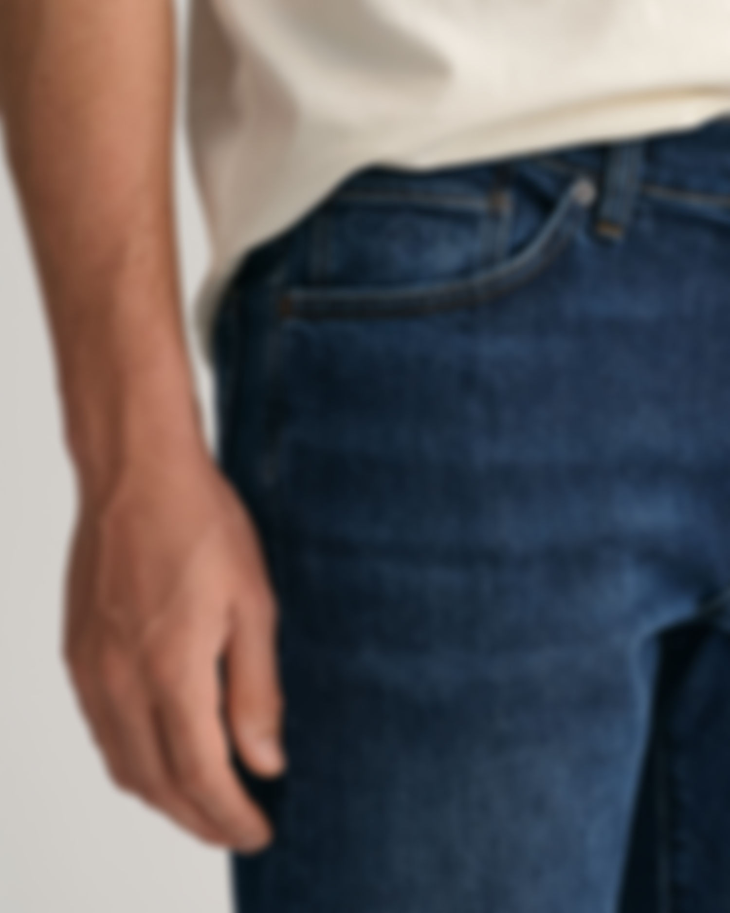 Hayes jeans med smal passform