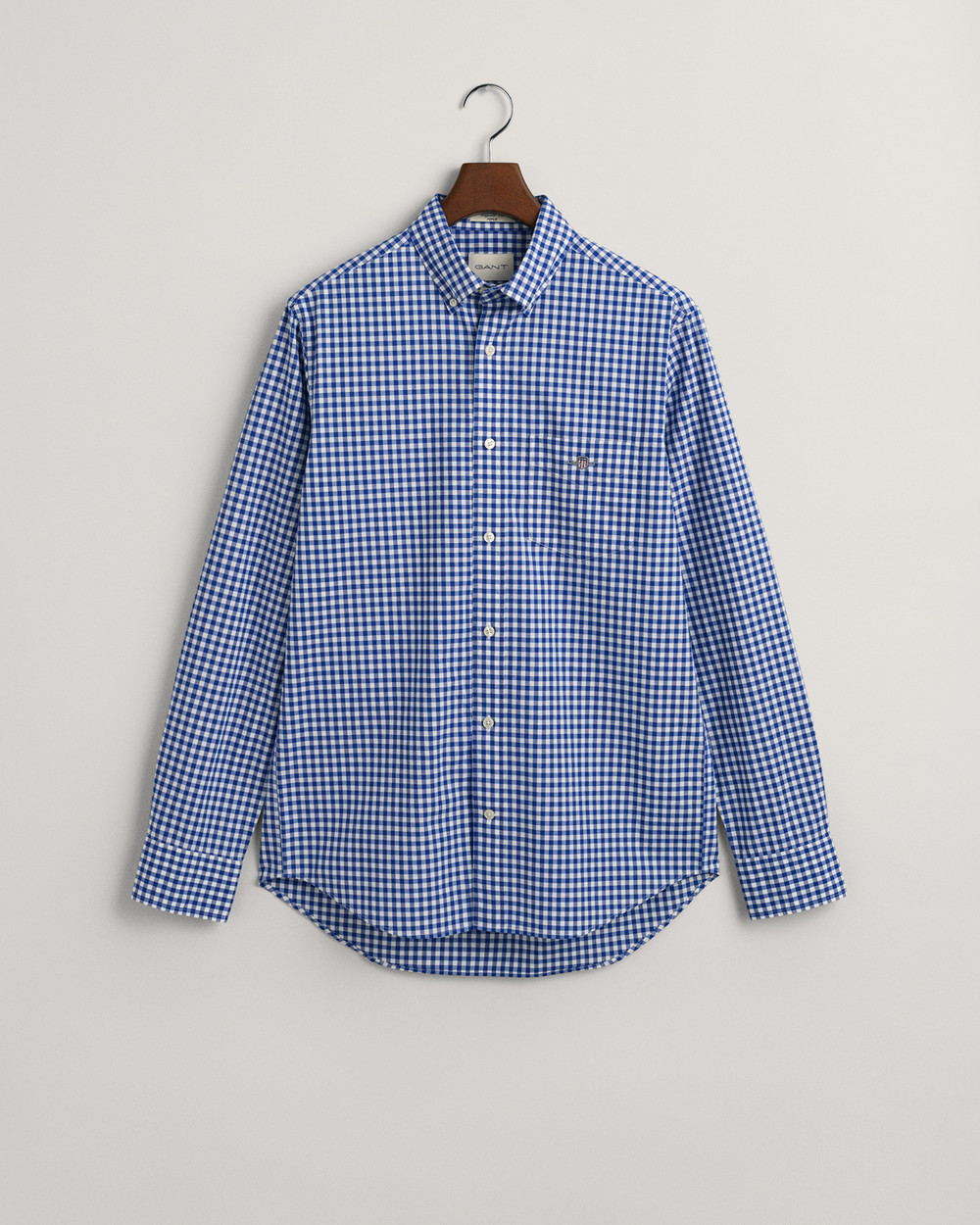 REG POPLIN GINGHAM SHIRT