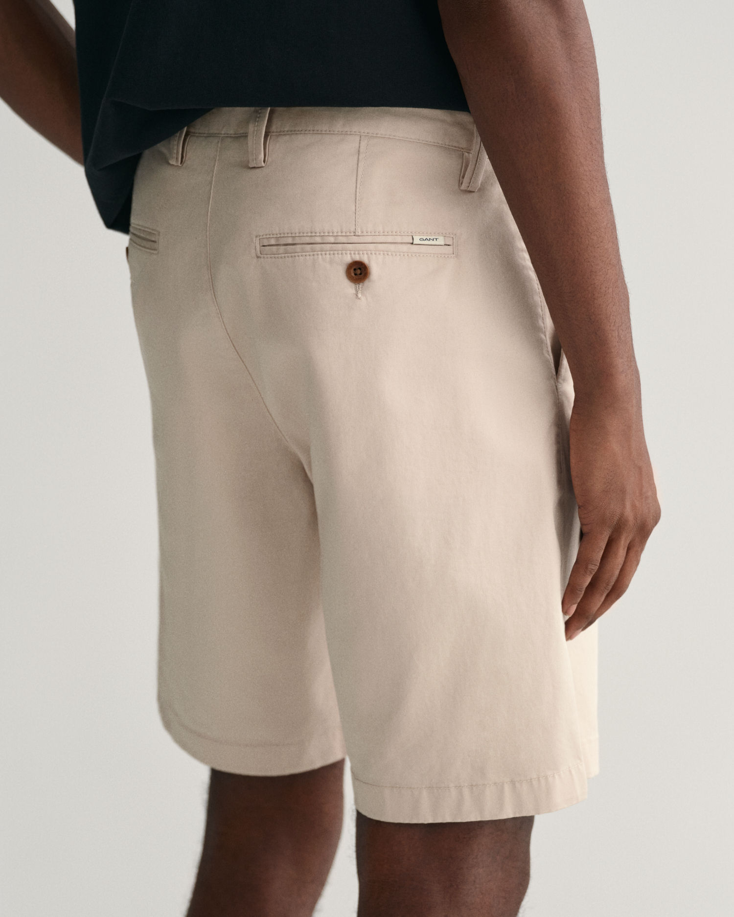 Slim Fit Twill Shorts