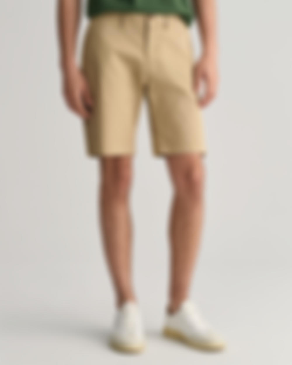 Slim Fit Twill Shorts