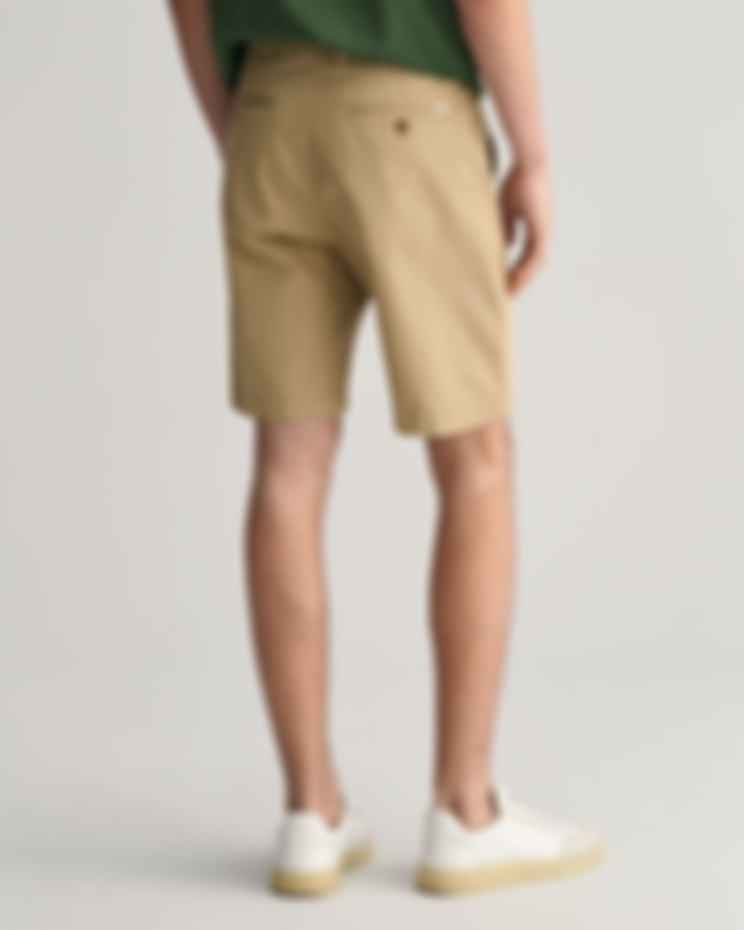 Slim Fit Twill Shorts