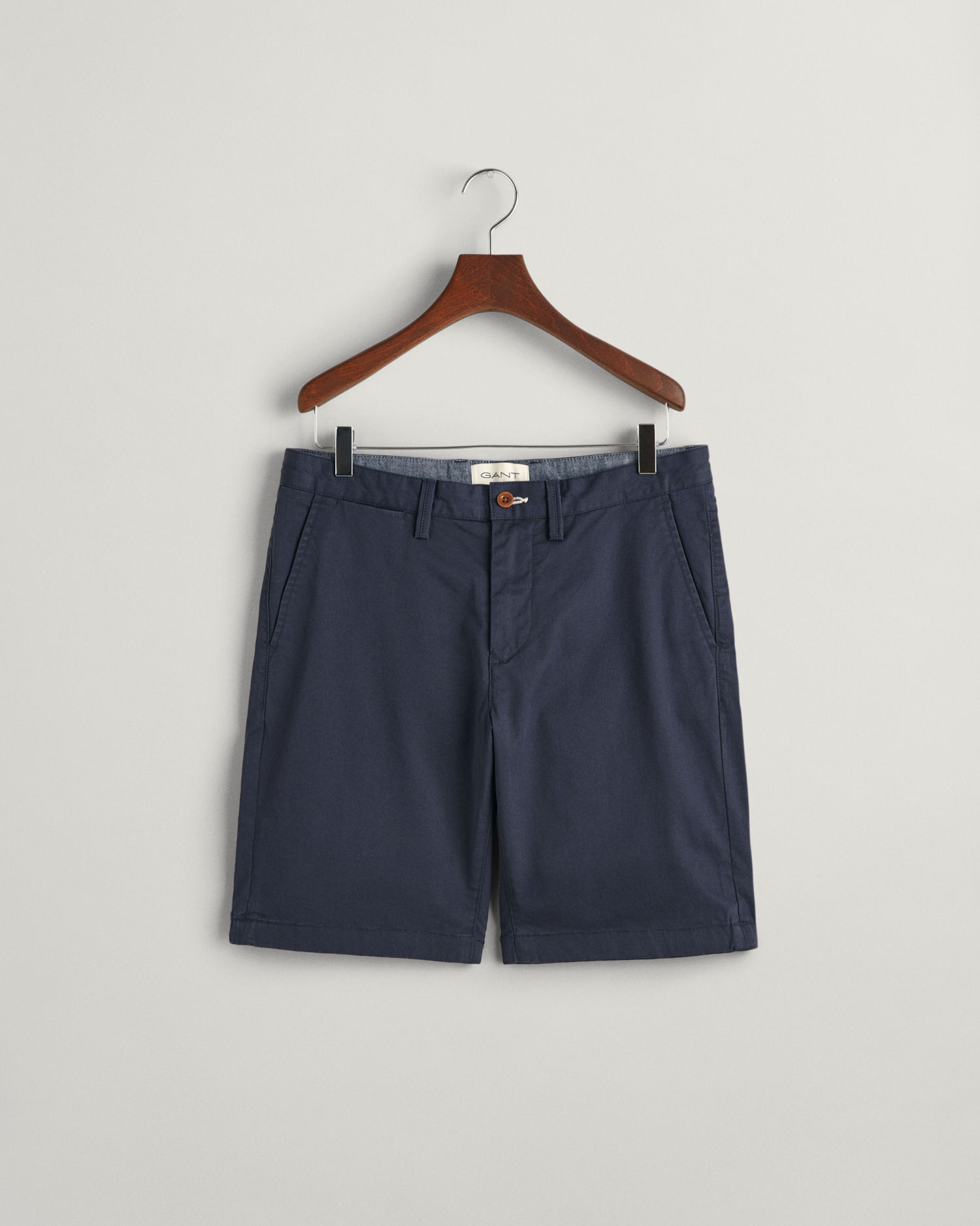 Slim Fit Twill Shorts