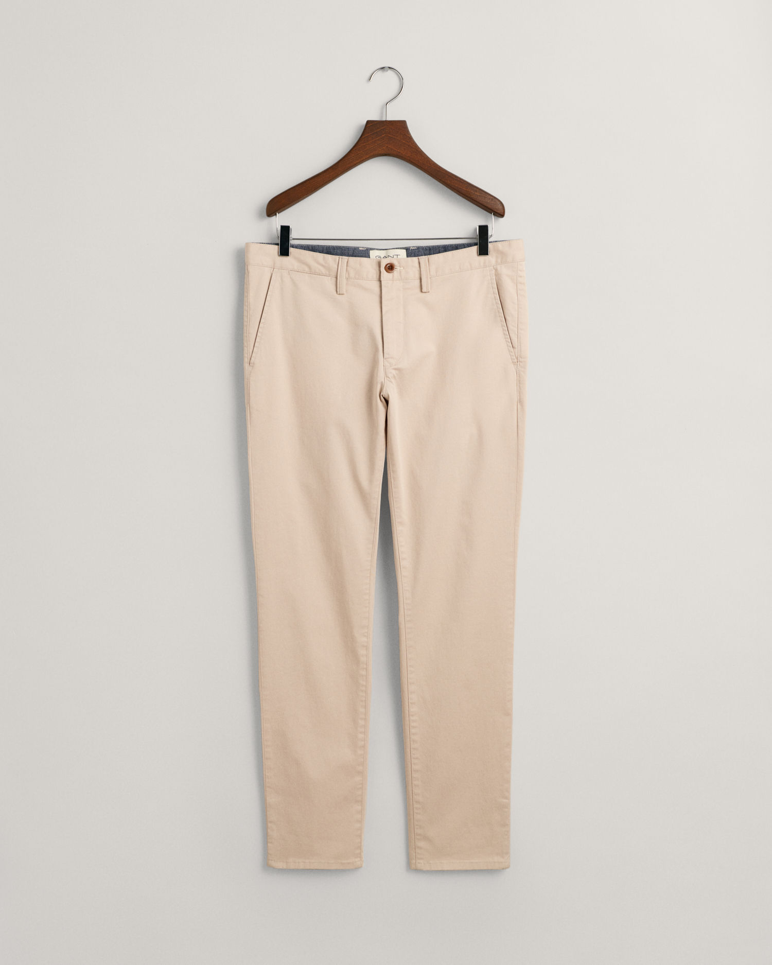 Twillchinos i slim-fit