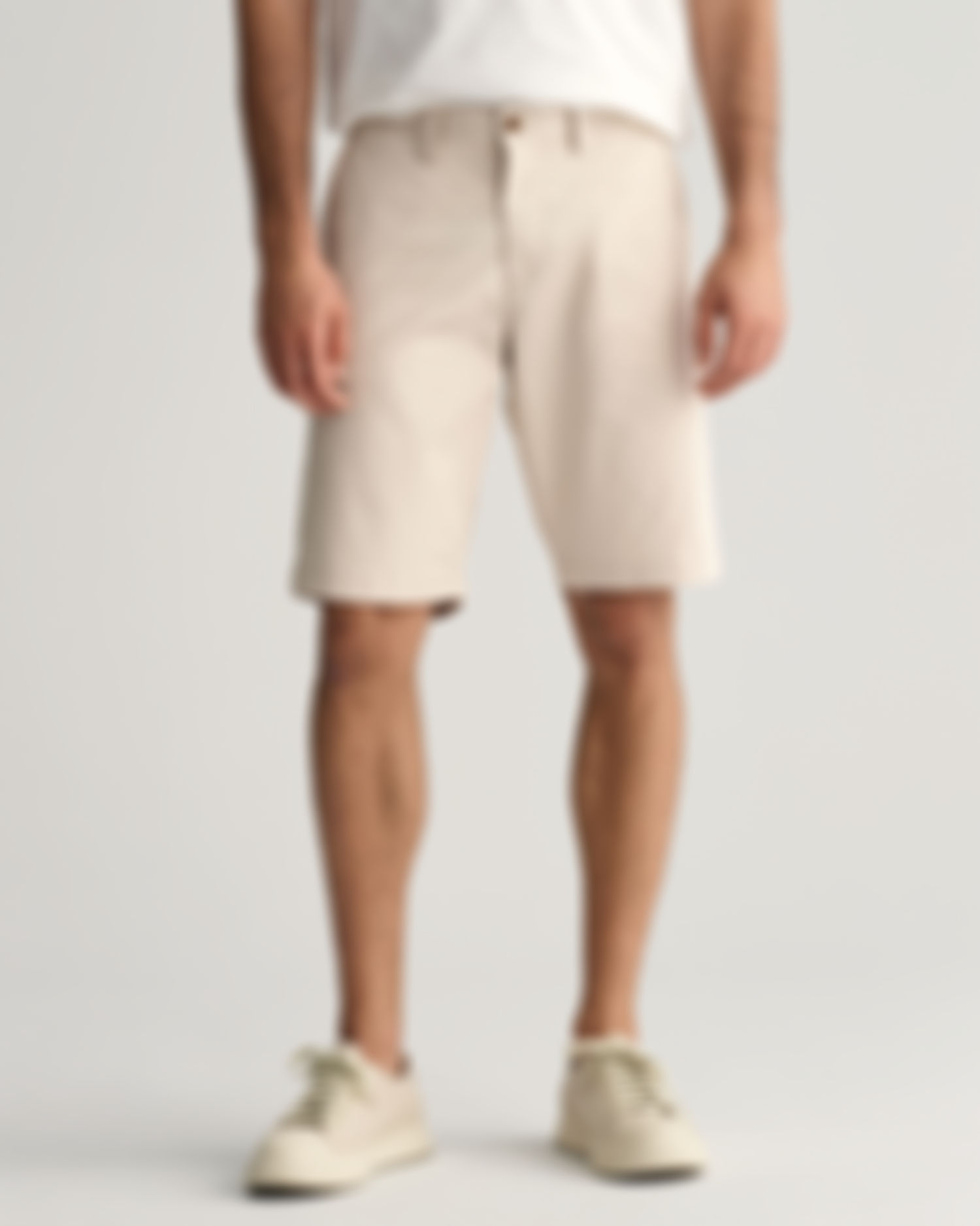 Relaxed Fit Twill Shorts