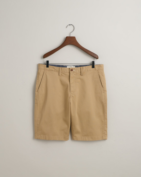 Relaxed Fit Twill Shorts