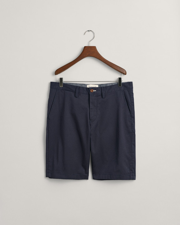 Relaxed Fit Twill Shorts