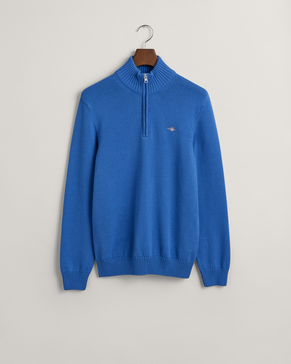 Bomullsgenser med half-zip