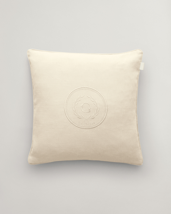 Tonal Crest Cushion