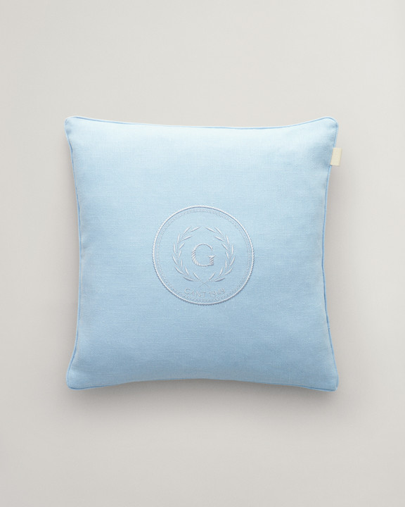 Tonal Crest Cushion