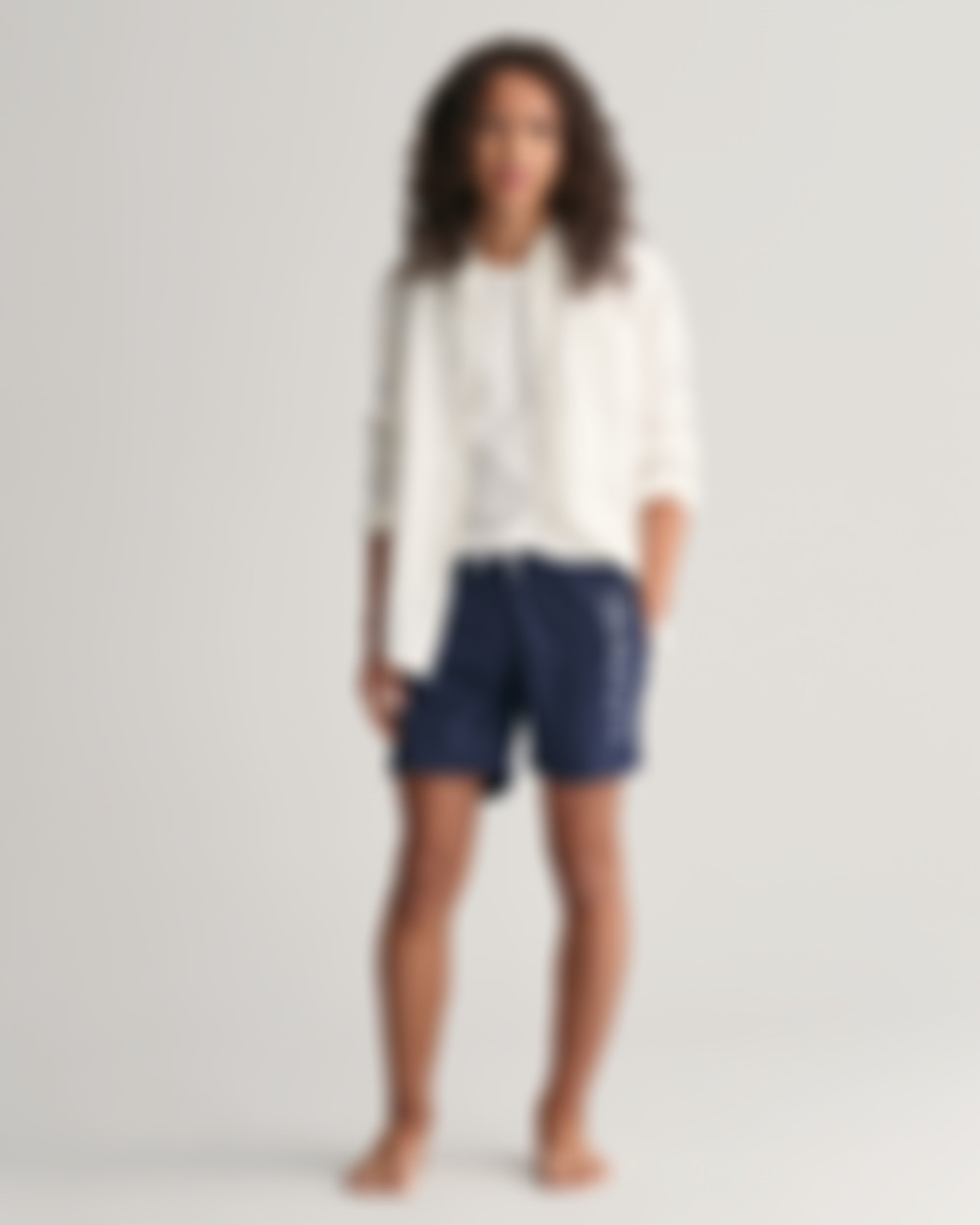 Teen Boys lette badeshorts med logo