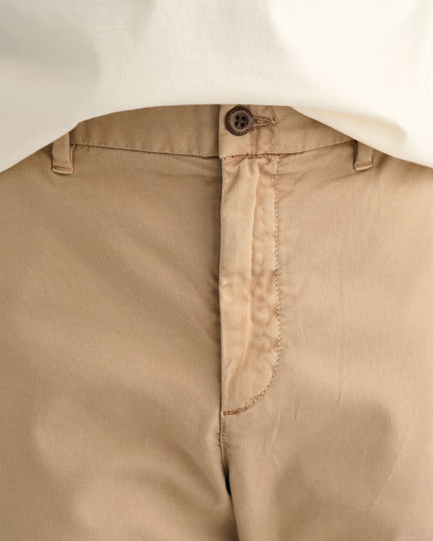 Slim Fit Dobby Structured Chinos