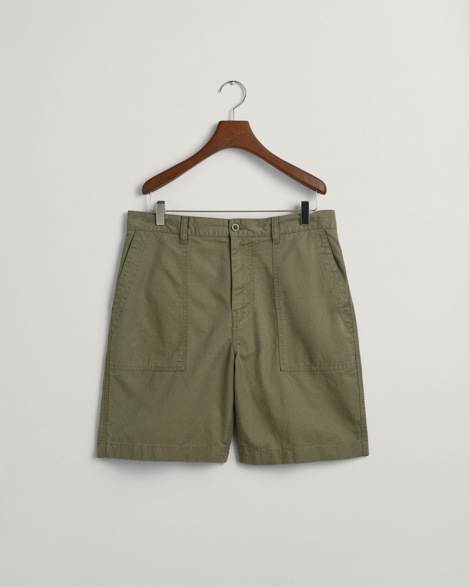 Regular Fit Cotton Lin Shorts