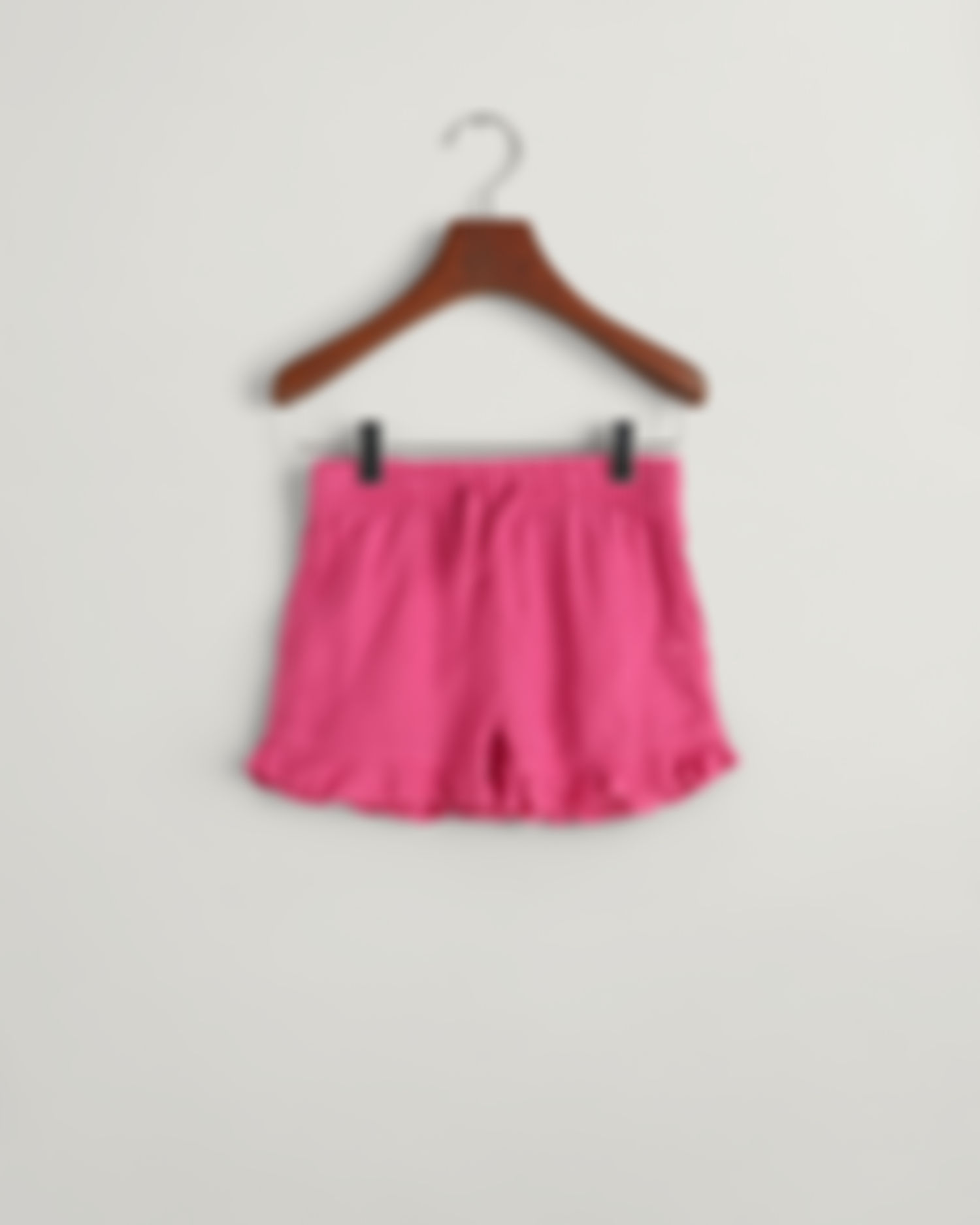 Jenter Frilly Linen Shorts