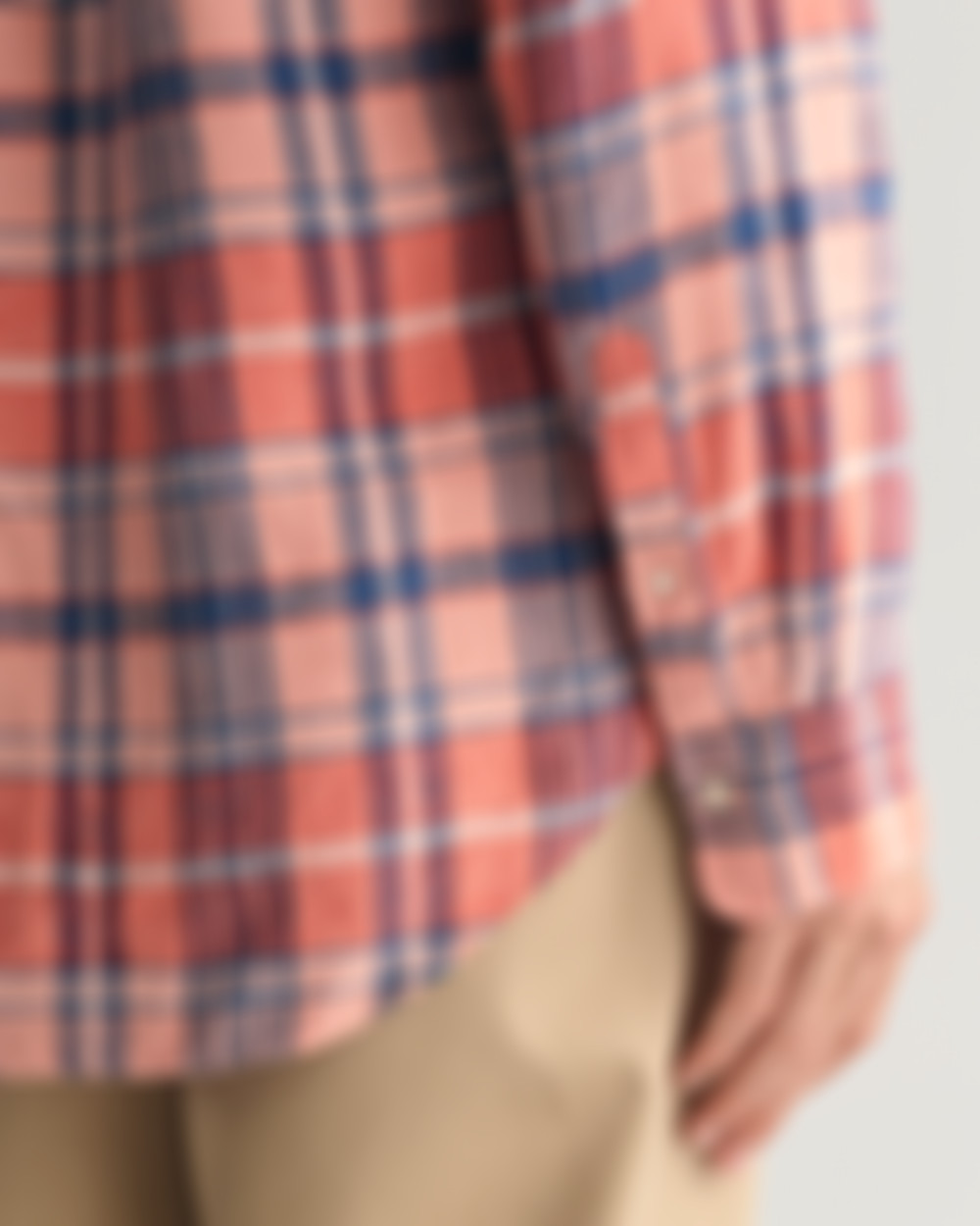 Regular Fit Madras Linen Shirt