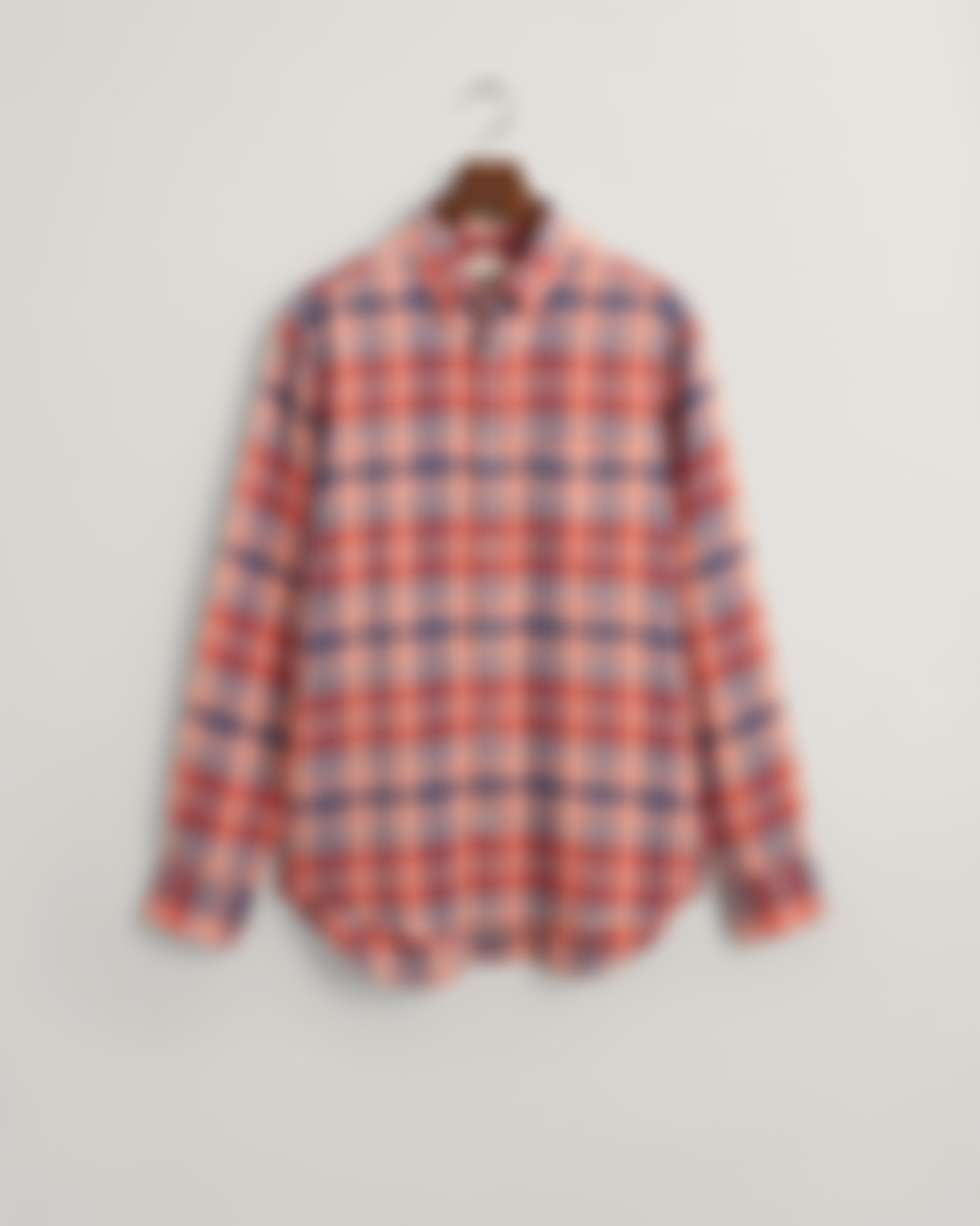 Regular Fit Madras Linen Shirt