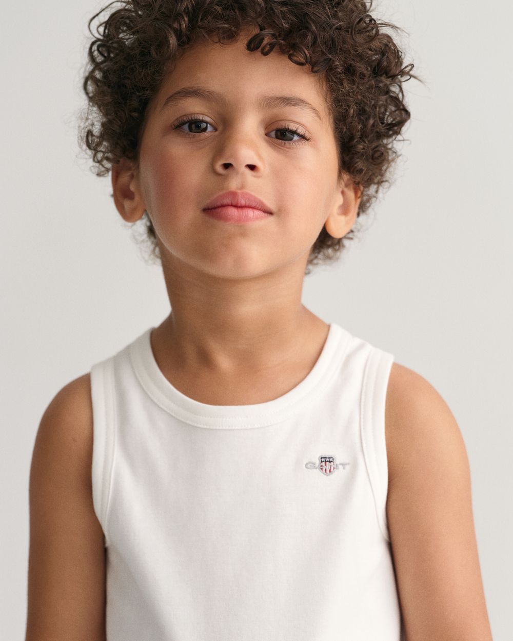Gant Kids Solid Round Neck Sweatshirt