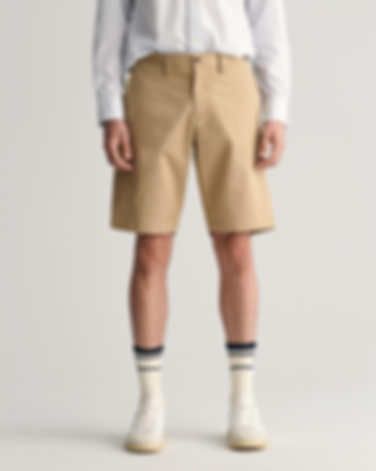 Relaxed Fit Twill Shorts