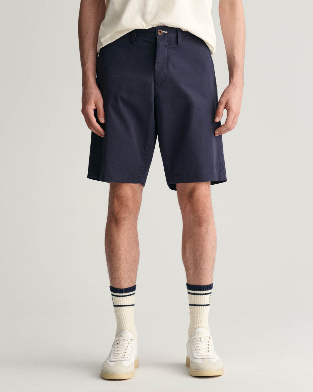 Relaxed Fit Twill Shorts