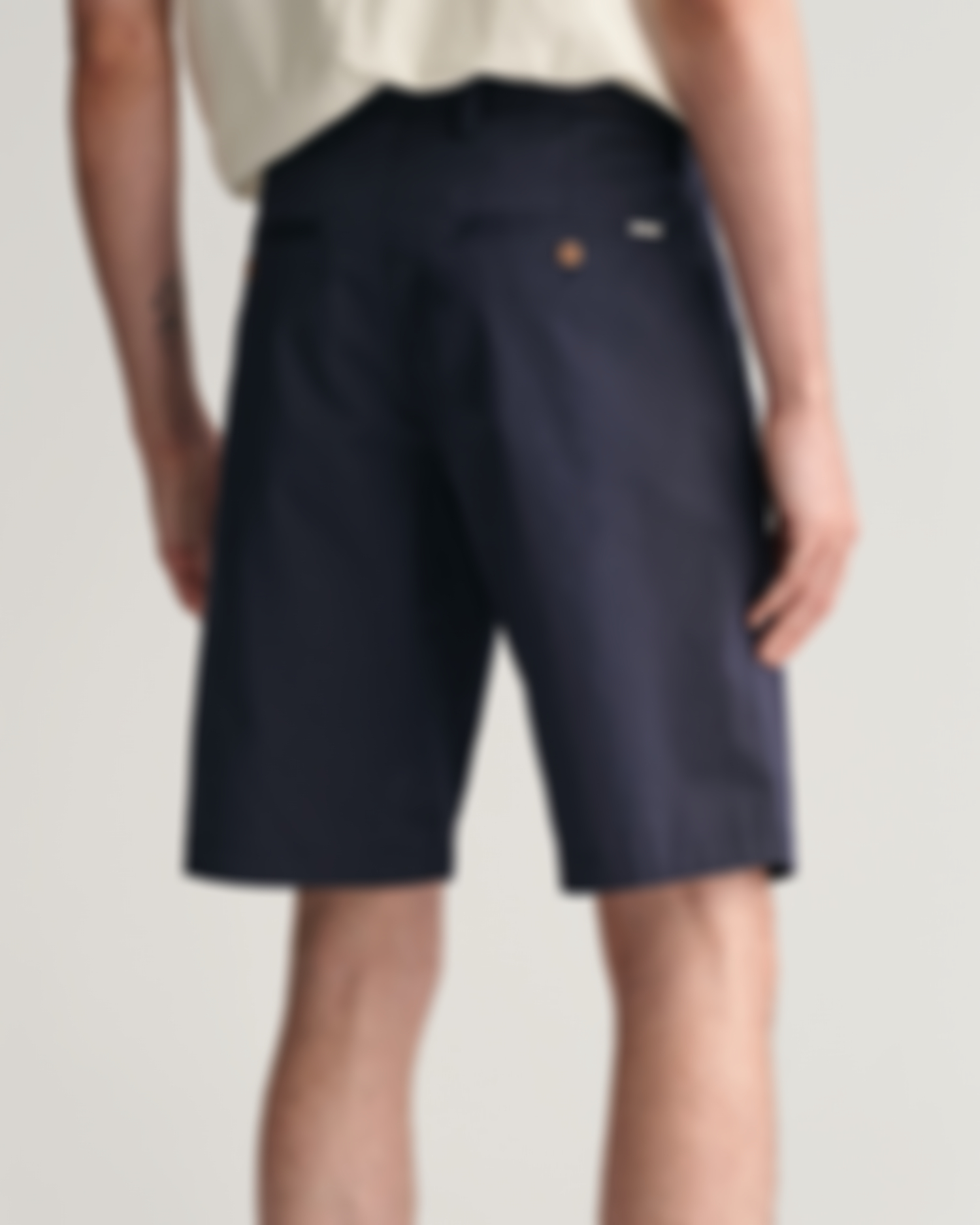 Relaxed Fit Twill Shorts