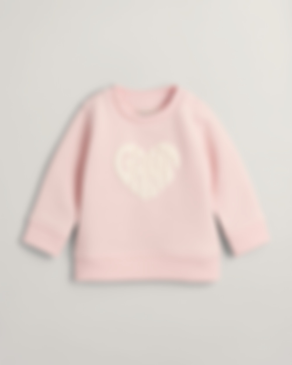 Baby Heart Graphic Sweatshirt med rund hals