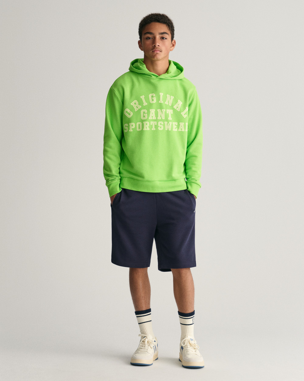 Teen Boys Shield Sweat Shorts