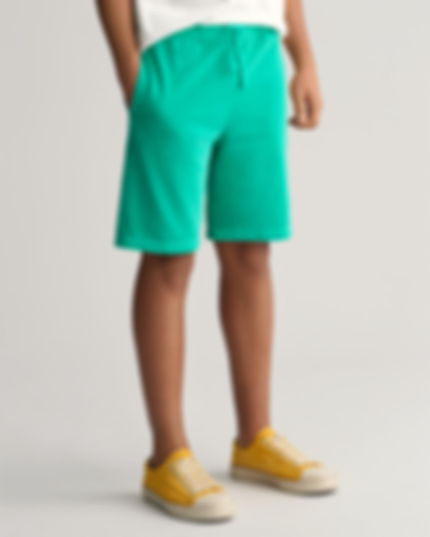 Teens solblekede joggeshorts