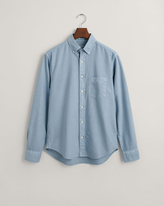 Regular Fit Sunfaded Archive Oxford-skjorte
