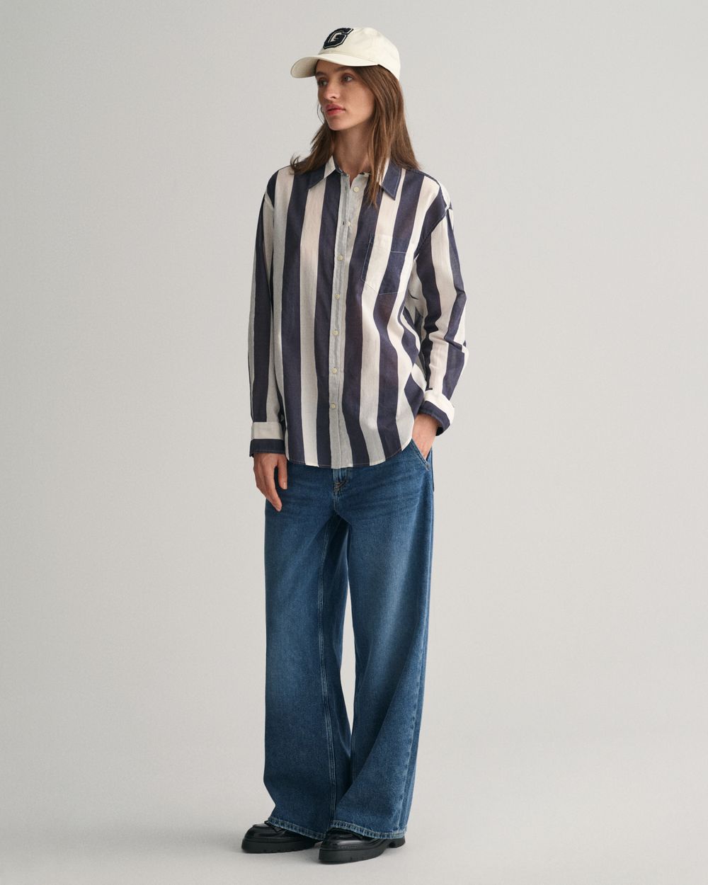 Skjorte 'Farstrup' - Striped