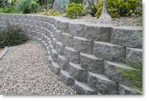 Building Concrete Manor Stone Retaining Walls