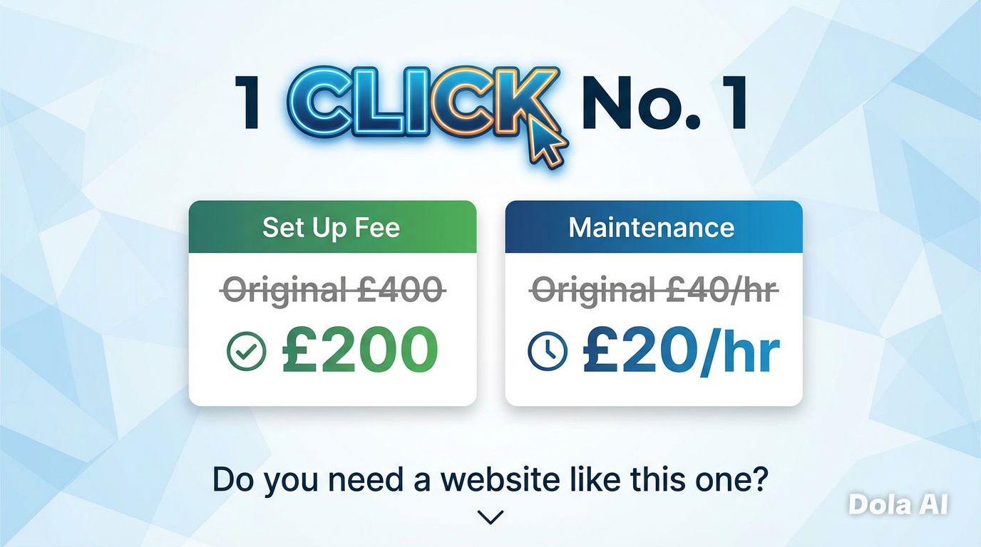 1 Click Pricing - Limited Offer