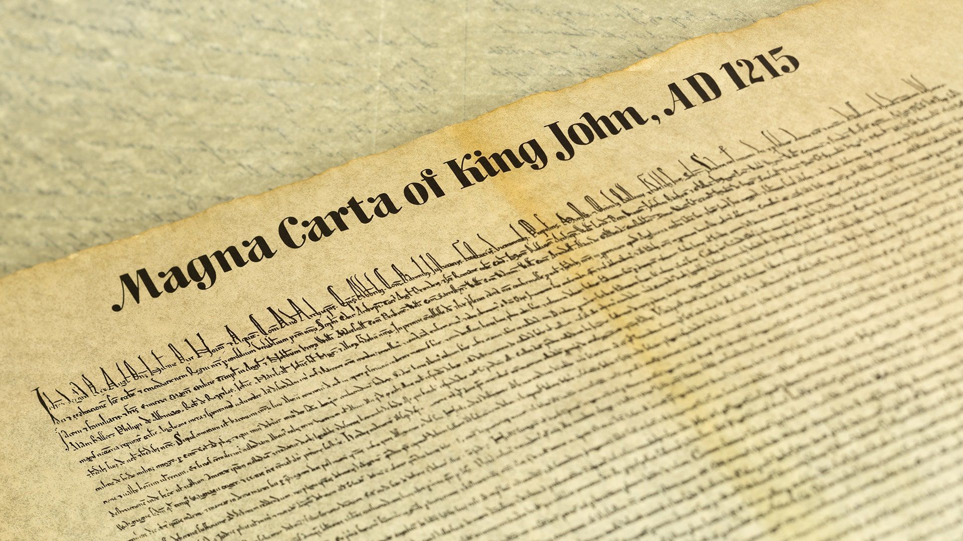 View Magna Carta