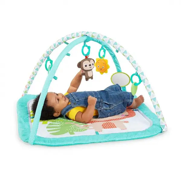 Bright Starts Wild Wiggles Activity Gym & Play Mat image 1