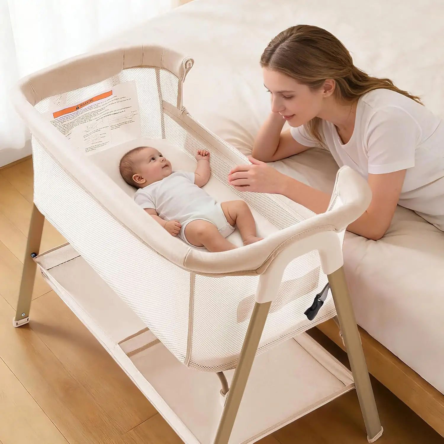 Next2me Bassinet Bedside Sleeper for Baby image 1