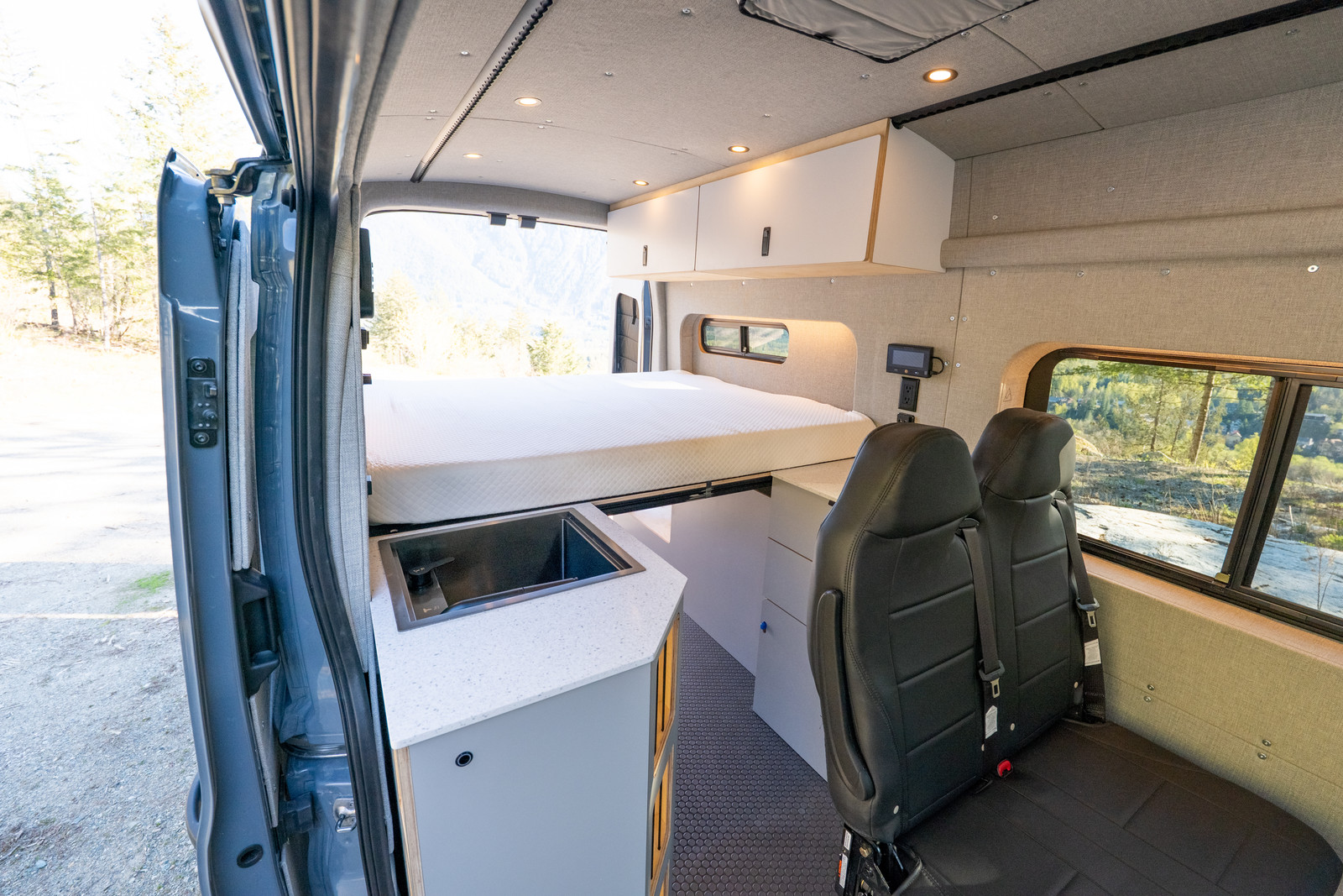 Van interior detail