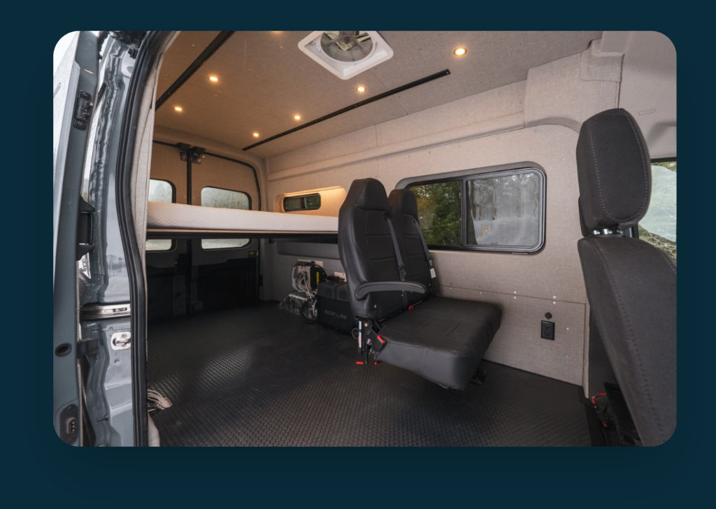 Foundation Build System van interior