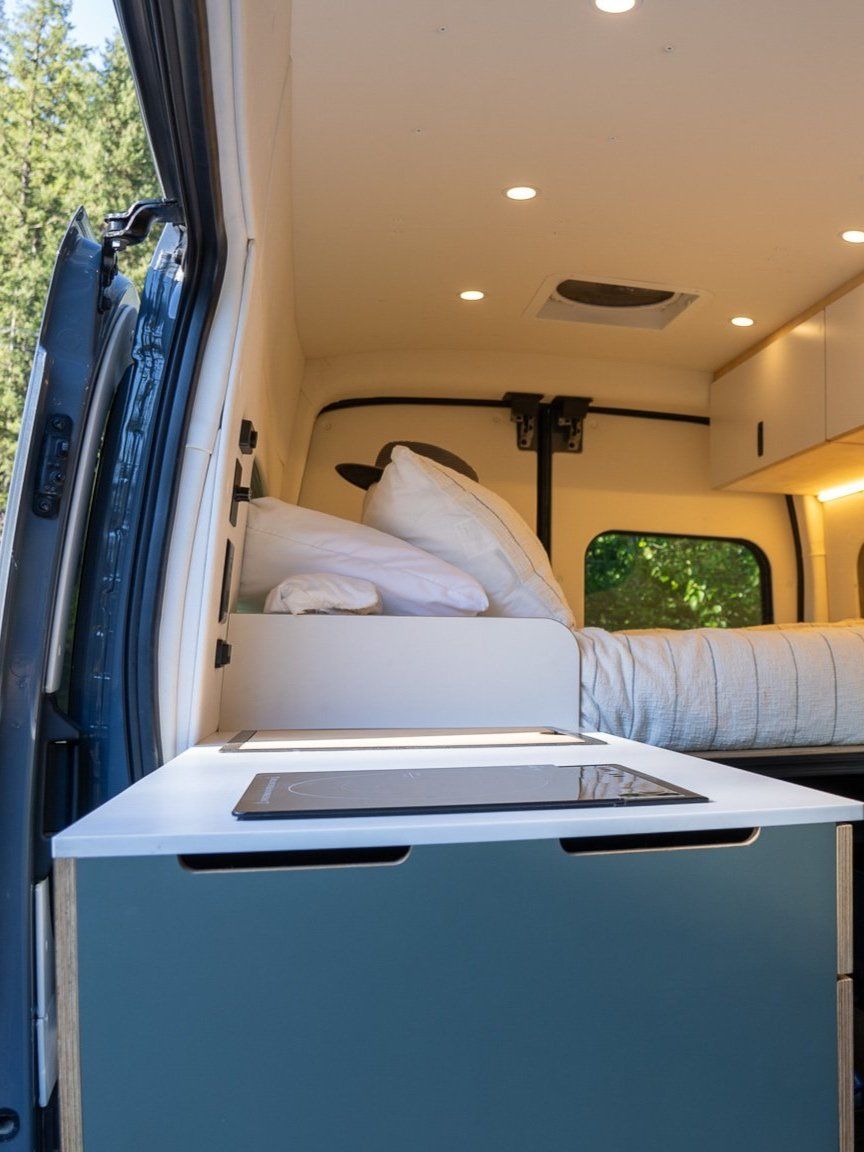 Van interior lighting