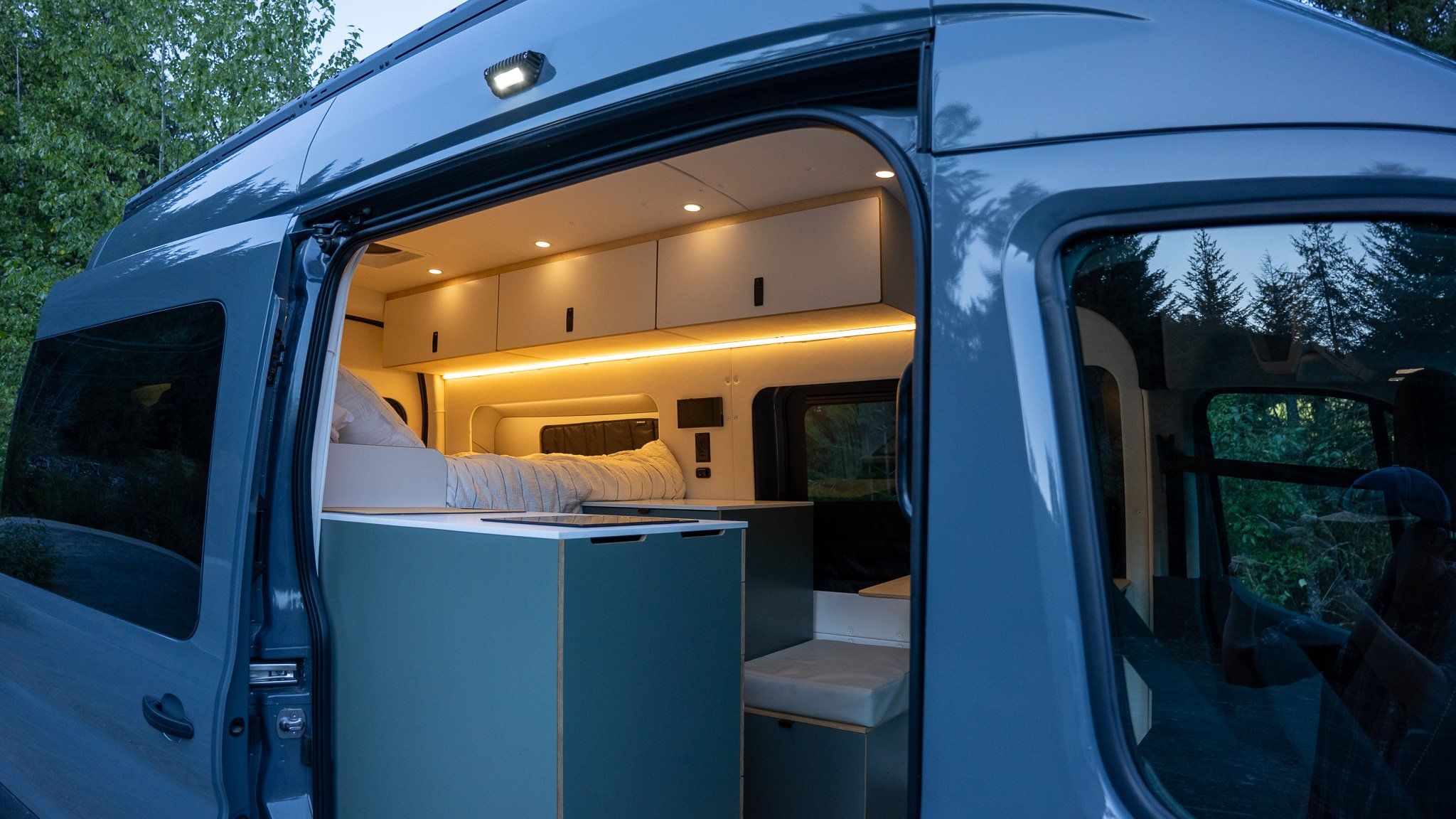 Van interior
