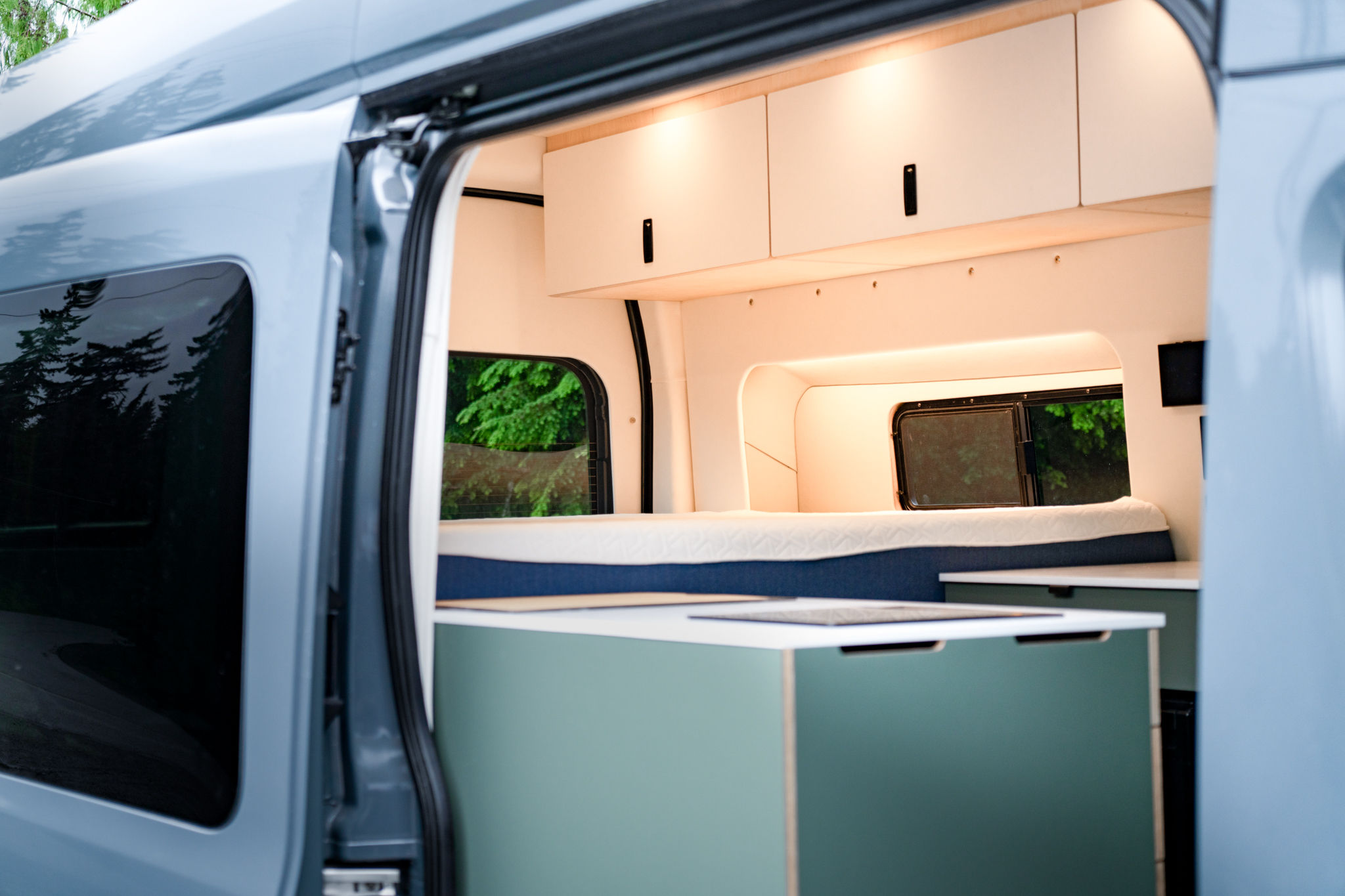 Van interior