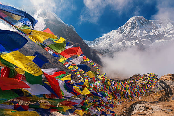 Every sunrise in the Himalayas is a masterpiece painted by the Earth itself.