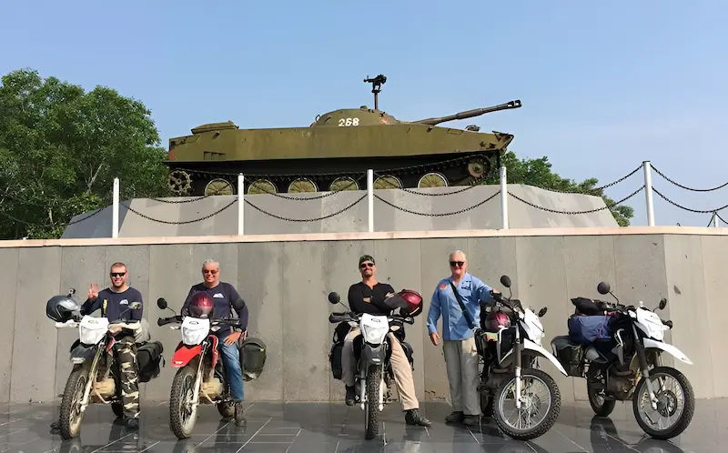Honda XR 150 is one of teh easiet bike models we use for our tours in Vietnam
