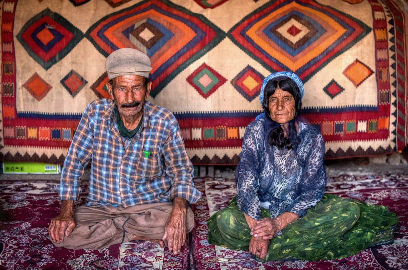 qashqai tribes - they are living in zagros mountains - visiting tribal considered one of the best things to do in shiraz, Iran.