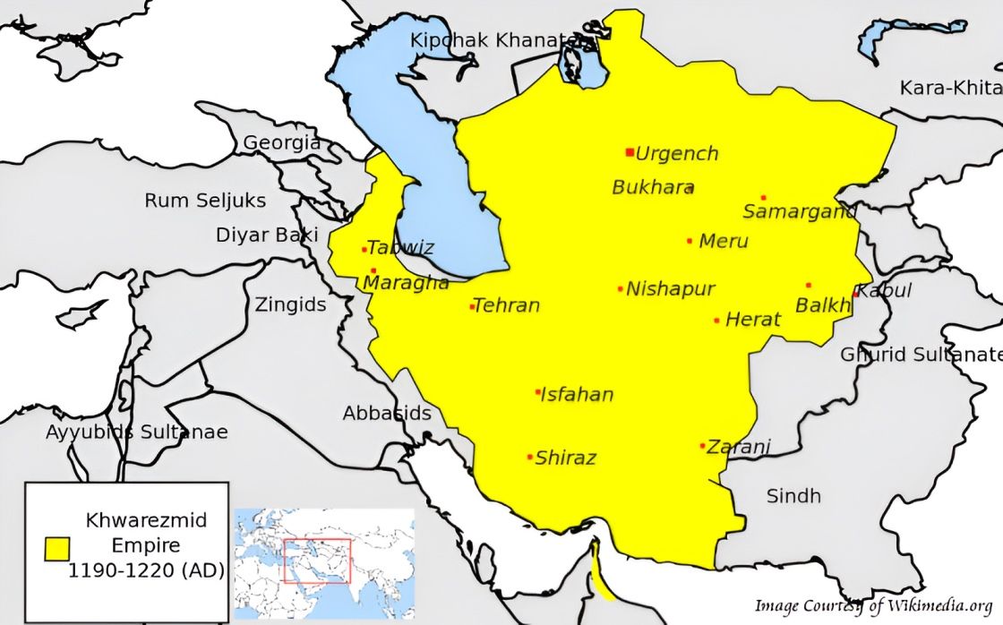 territories of khwarazmian