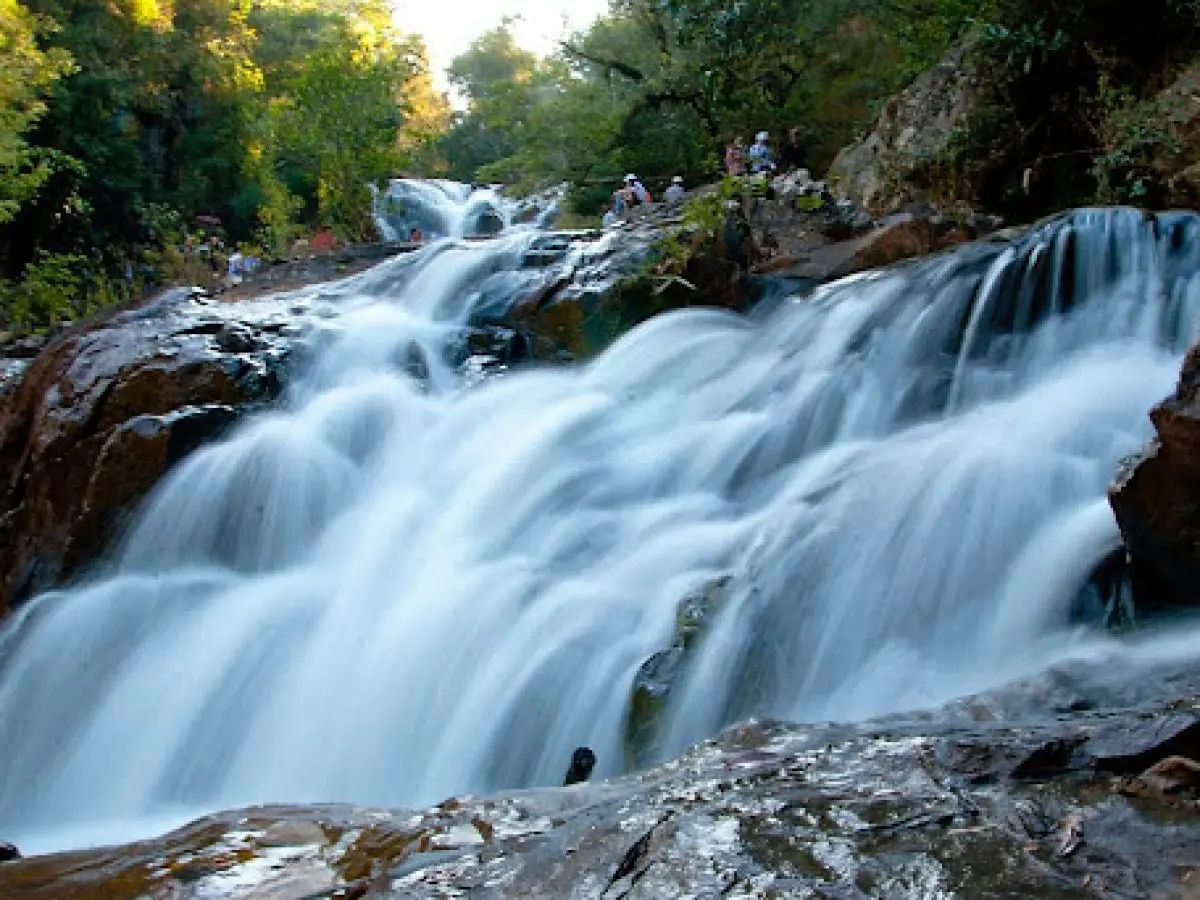 Datanla Waterfall is located on Prenn Pass, 20 mints ride from the center of Dalat