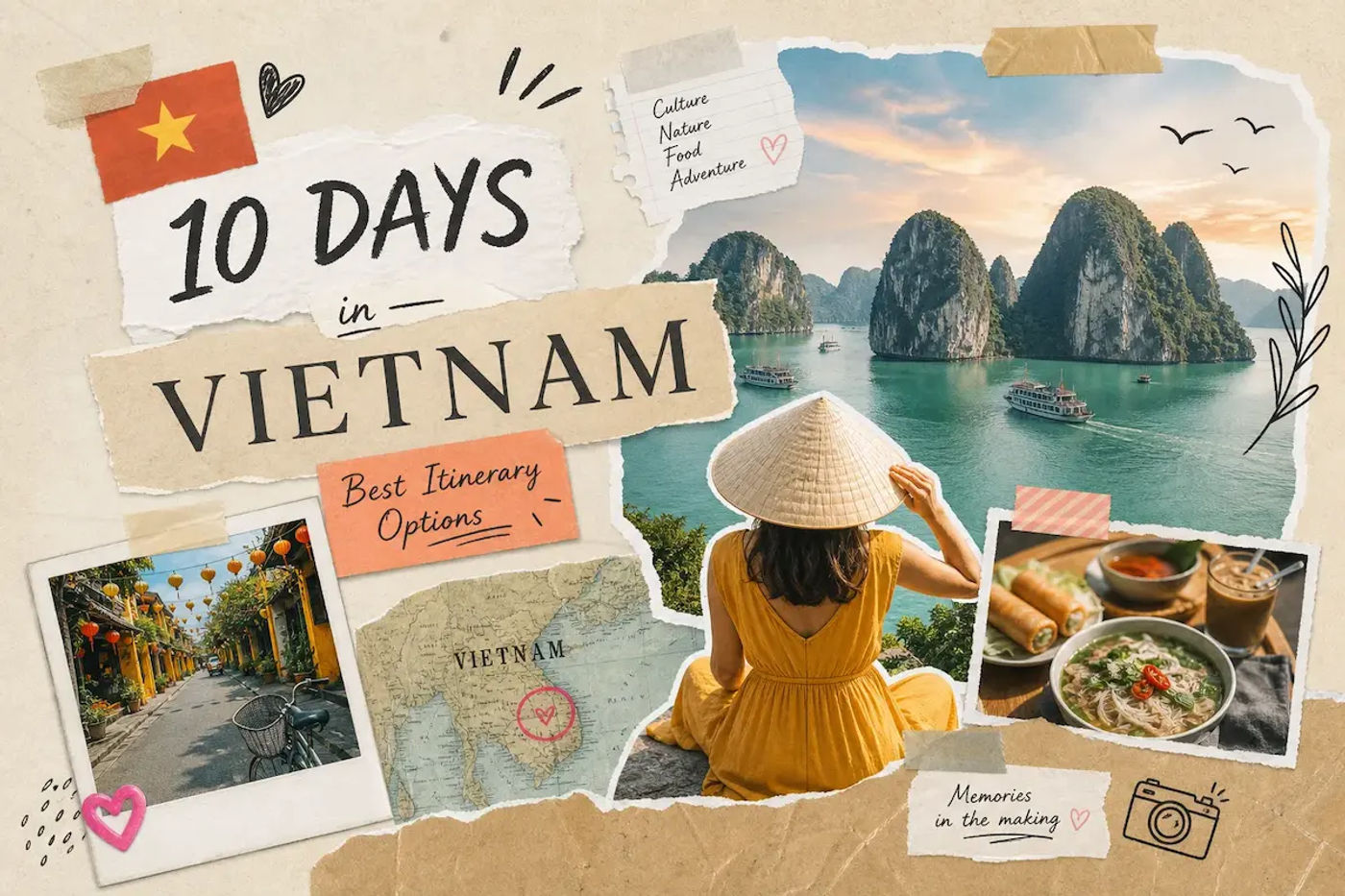 What to See in Vietnam in 10 Days: Best Itinerary Options