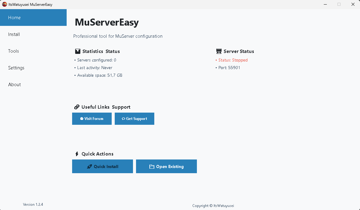 MuServerEasy Screenshot